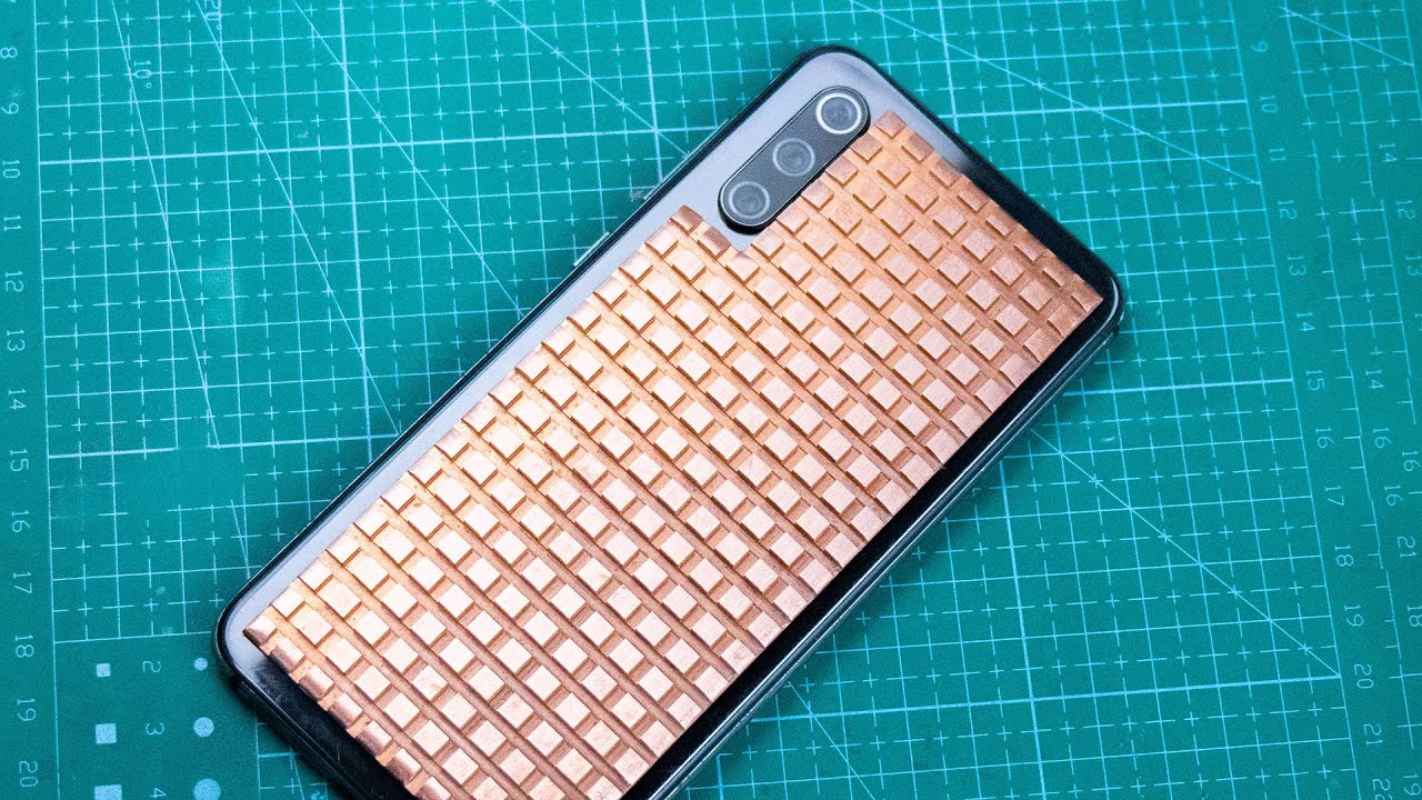 How to add a heat sink to phone