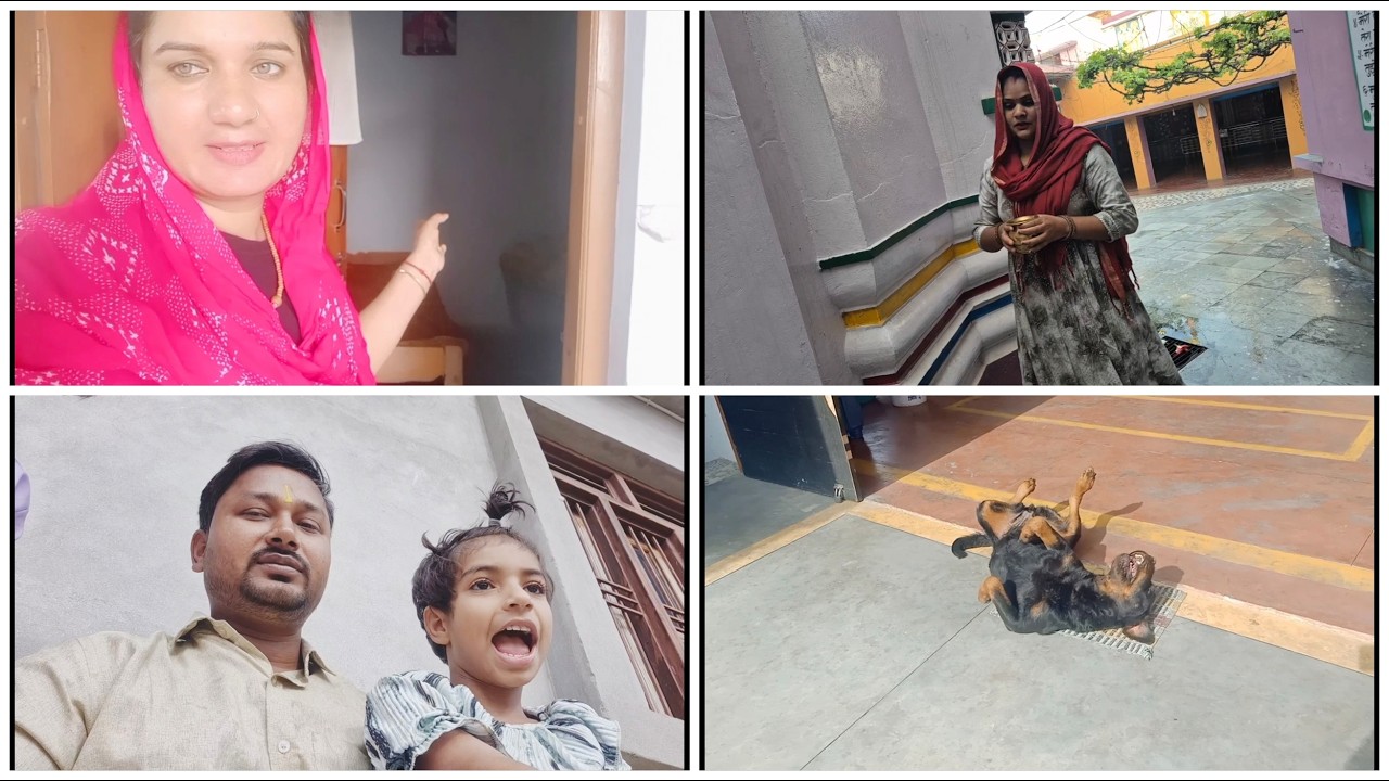 Ghar Ki Shurwat Ak  Acche Kaam Ke Sath – Village Life Amit Pal Family....