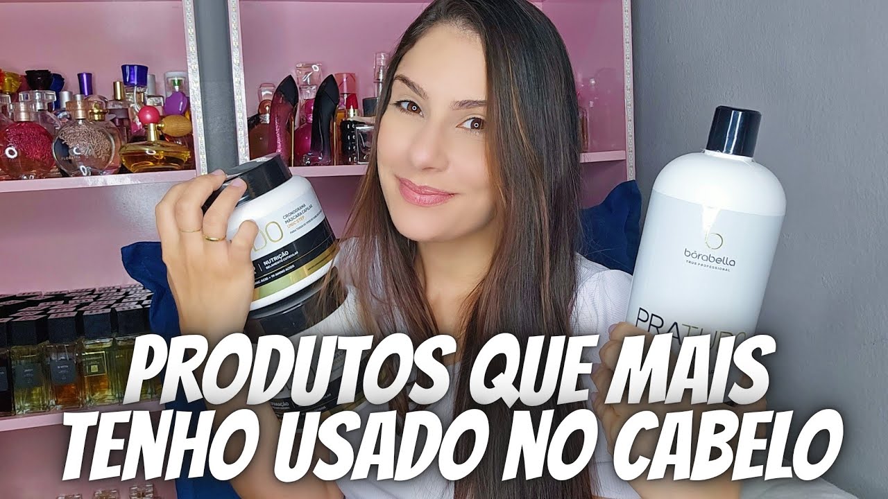 Produtos que mais tenho usado no cabelo!