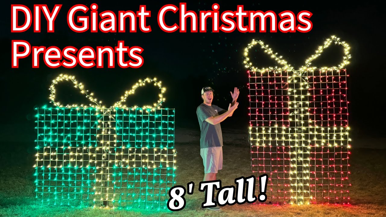 DIY Christmas presents made from fence panels