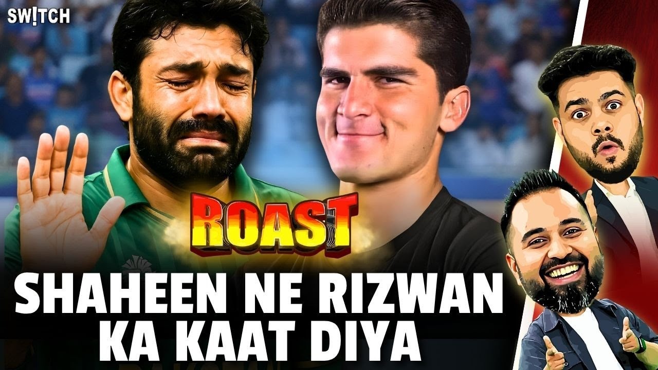 ROAST | Pakistan ka bura haal, Rizwan ka patta saaf, Shaheen Afridi bana ODI Captain | Cricket