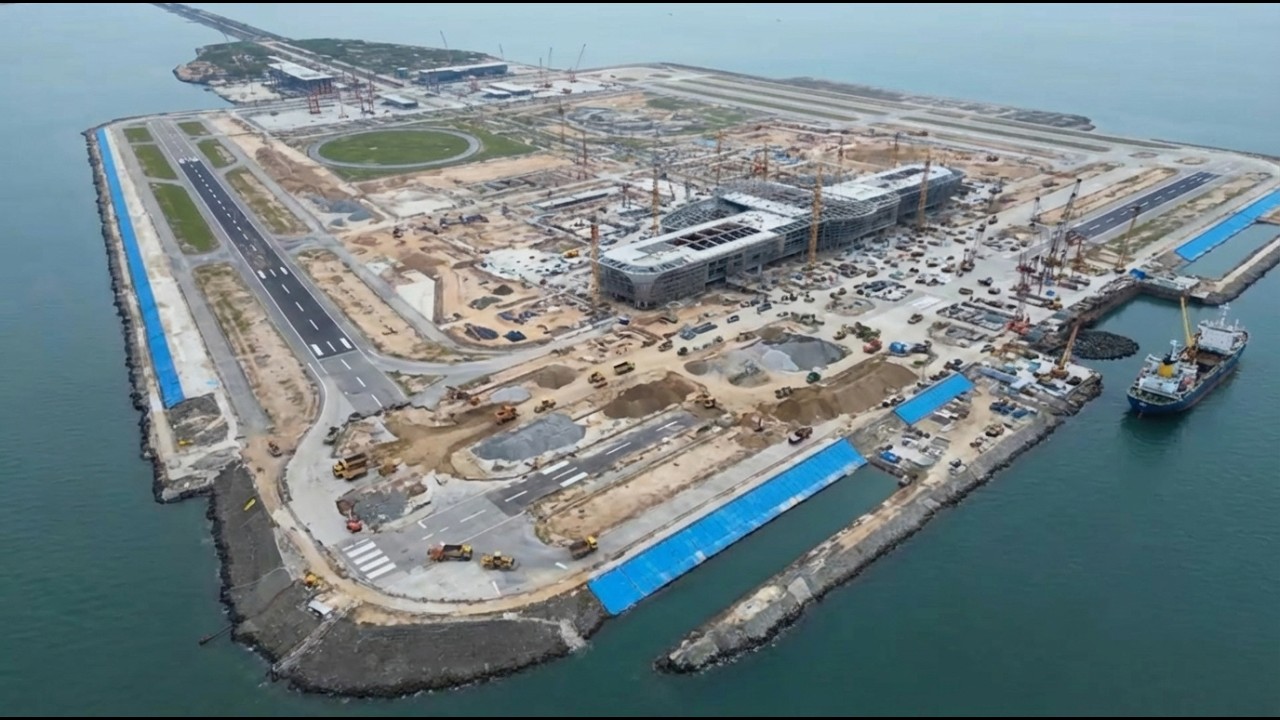 This $7 Billion Chinese Airport Was Built on Water – Here’s How They Did It