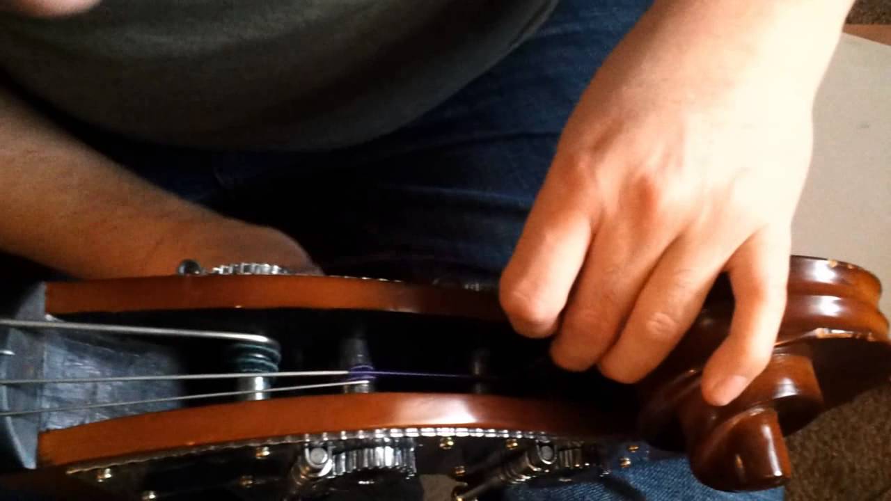 How to string a Double Bass (lots of detail!)