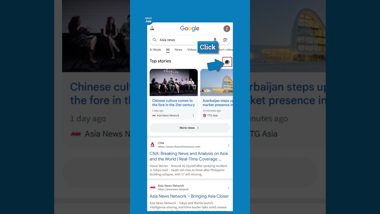 How to set Nikkei Asia as your Preferred Source on Google