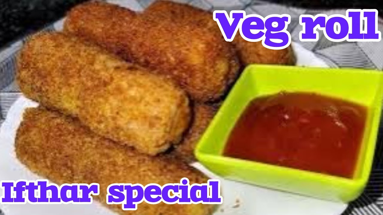 கோதுமை மாவில் வெஜ்ரோல் செய்வது எப்படி | wheat veg roll  |ifthar special recipe
