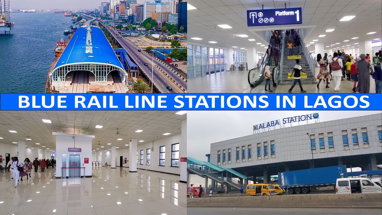 See the 5 Lagos Blue Line Stations | Marina - National Theatre - Iganmu - Alaba - Mile 2