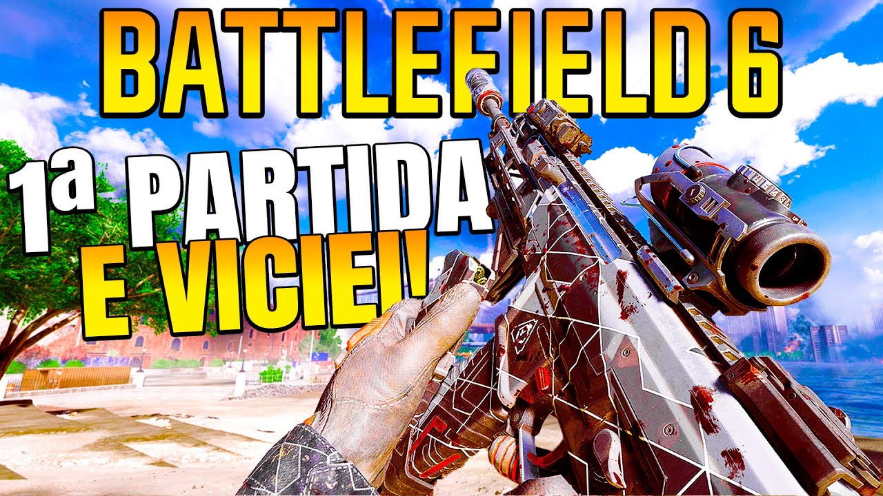 Ent&atilde;o JOGUEI pela 1&ordf; VEZ o NOVO BATTLEFIELD 6 e ele t&aacute; INCR&Iacute;VEL!