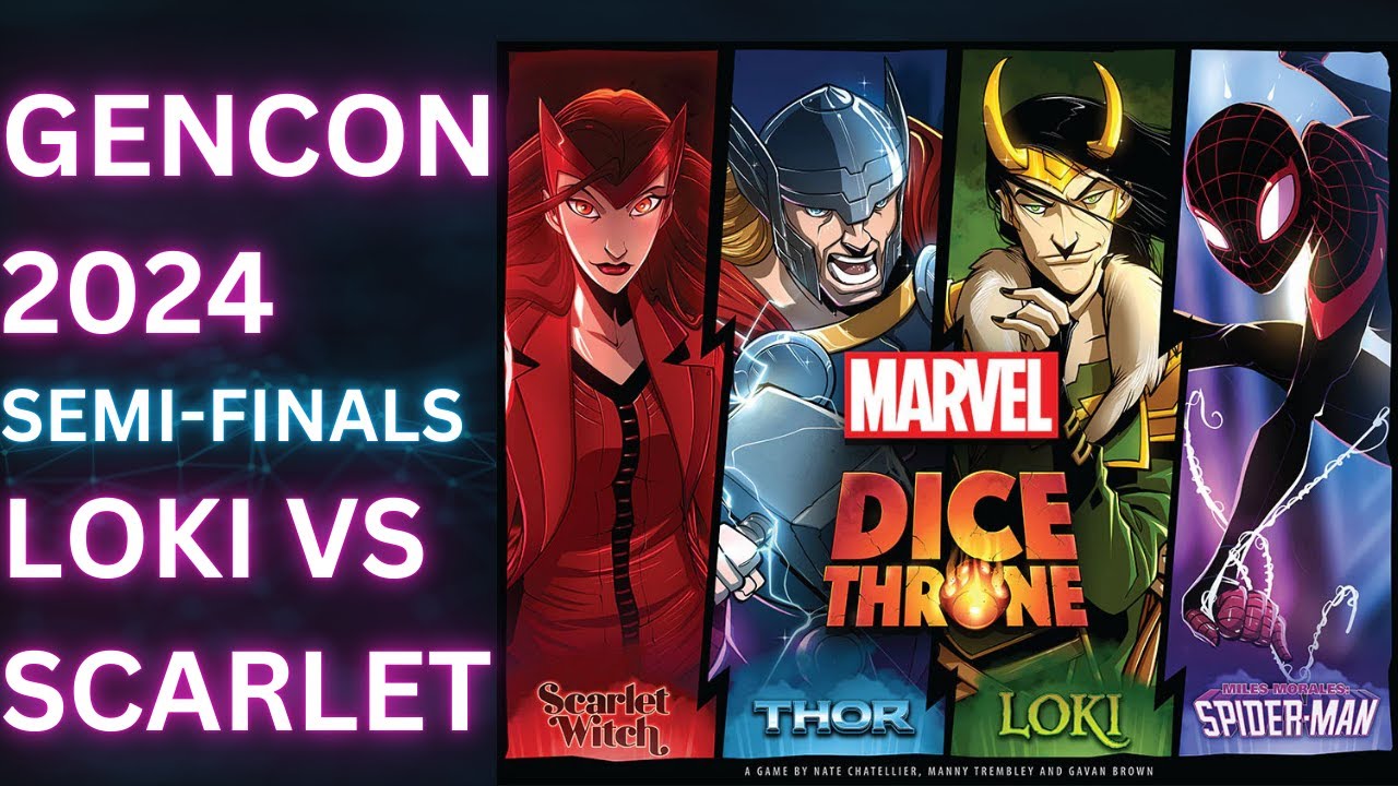 Dice Throne Gencon Tournament 2024 Semi Final!