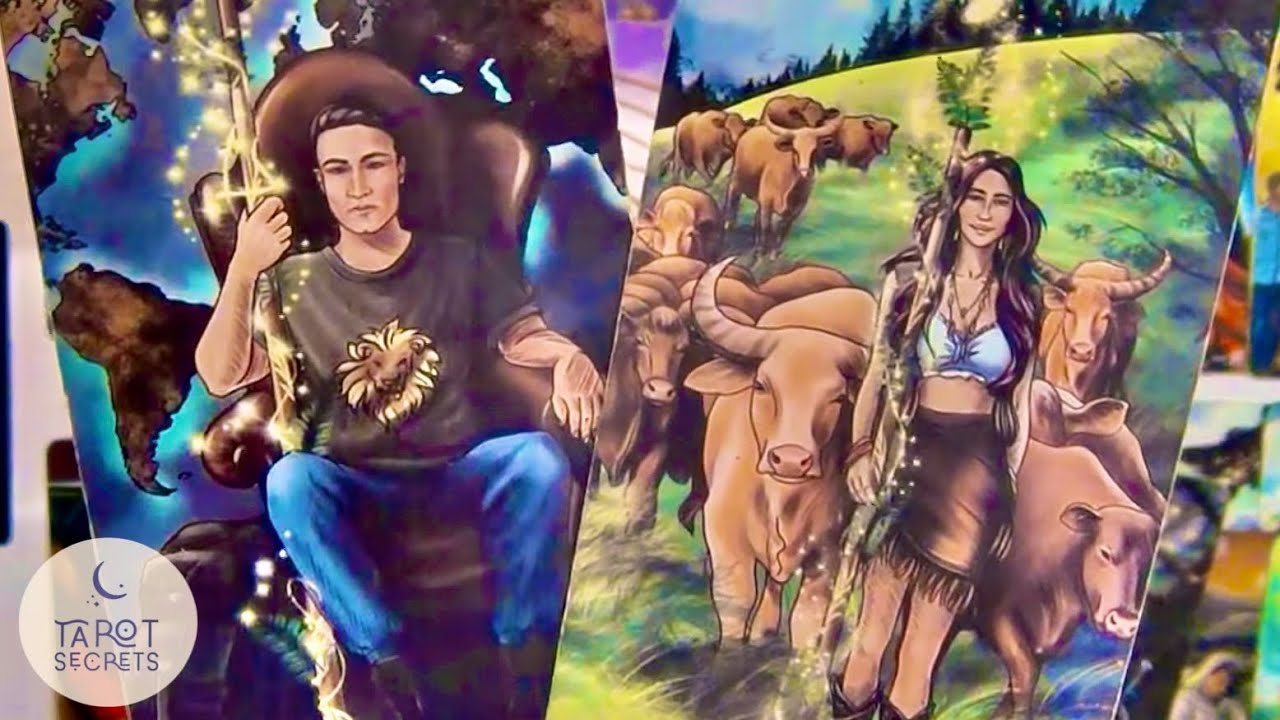 💚 O que ele(a) está PENSANDO e SENTINDO por você agora? E a INTENÇÃO? O q VAI FAZER? | Tarot, Amor
