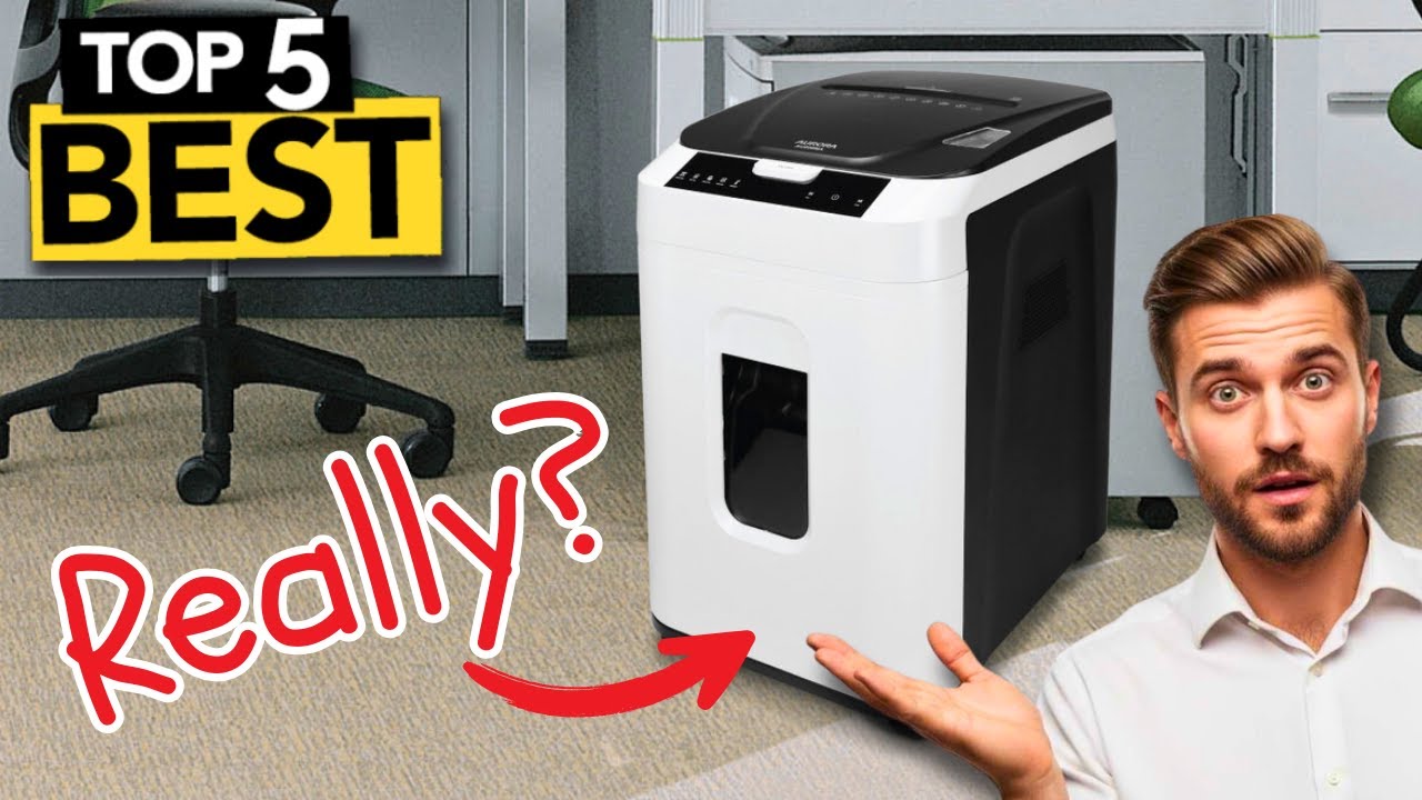 Don't Buy the Wrong Paper Shredder! Top 5 Picks Revealed
