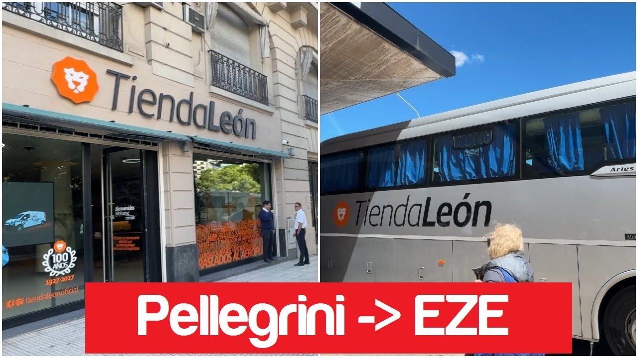 Tienda Le&oacute;n Pellegrini to Ezeiza International Airport (EZE) - Bus Transfer - Safe & Comfort