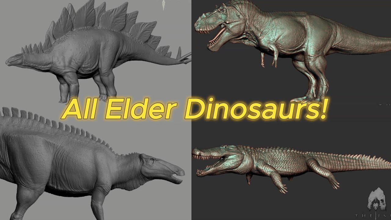 All Elder Dinosaurs! | The Isle Evrima