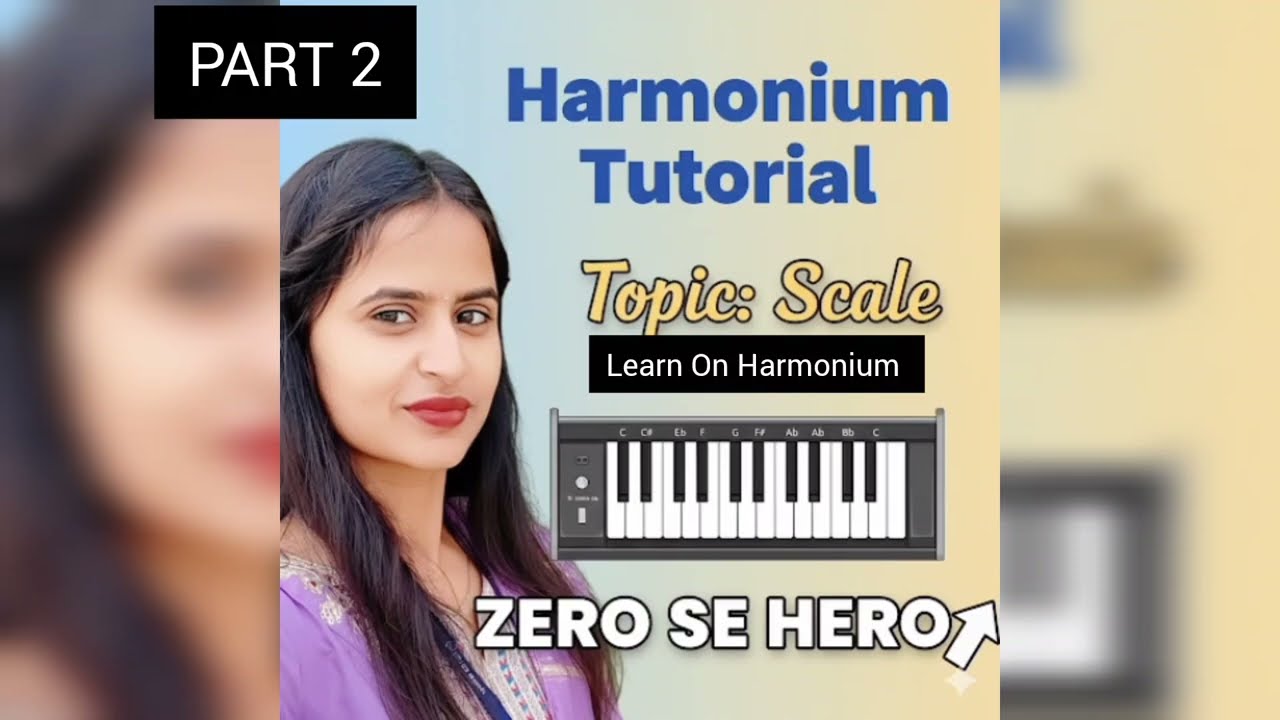 Scale पहचानना सीखें 🎹 | Harmonium All Scales Position (C, C#, D, D#, E, F, G..) | Harmonium Course 