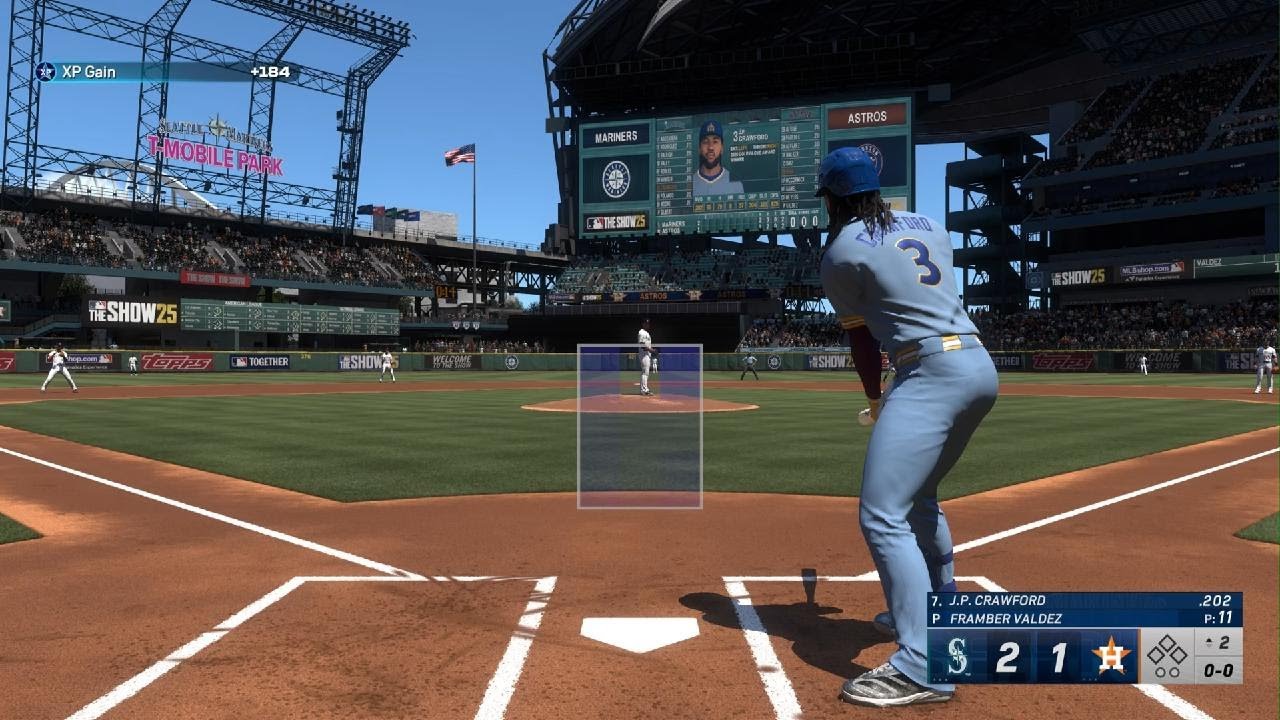 MLB The show 2025 mariners vs astros