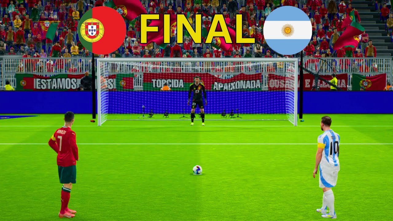 Portugal vs Argentina \ Messi vs Ronaldo \ Neymar vs Mbappe \ Penalty Shootout \ FINAL