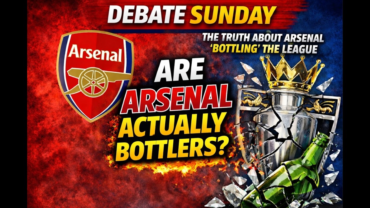 👉 Sunday Debate: Are Arsenal ACTUALLY Bottlers
