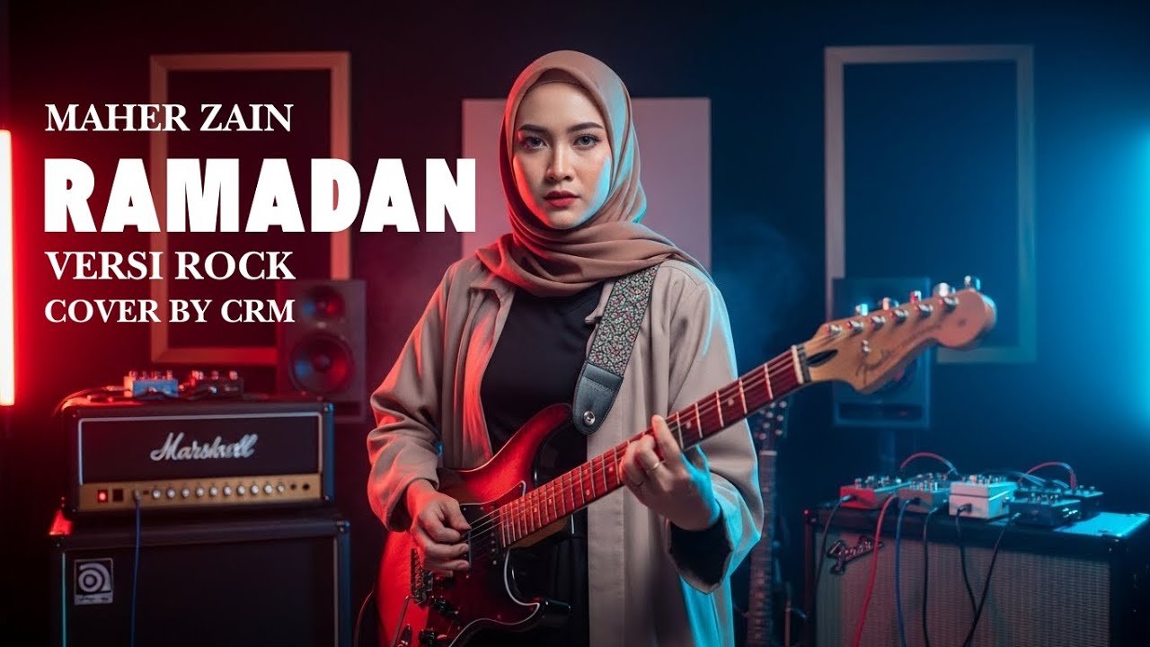 RAMADAN MAHER ZAIN VERSI ROCK (COVER BY CRM) KECINTAAN KEPADA BULAN RAMADAN YANG PENUH BERKAH