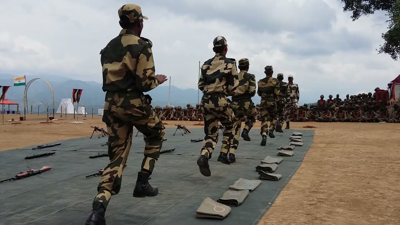 BSF Weapon Drill STC Ccpur ll