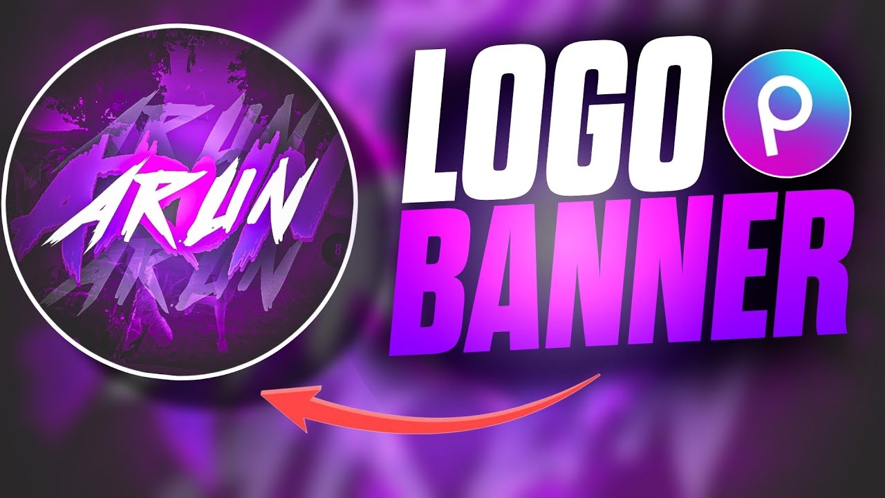 How To Make Youtube Logo & Banner in Picsart 🔥 Pubg/Bgmi