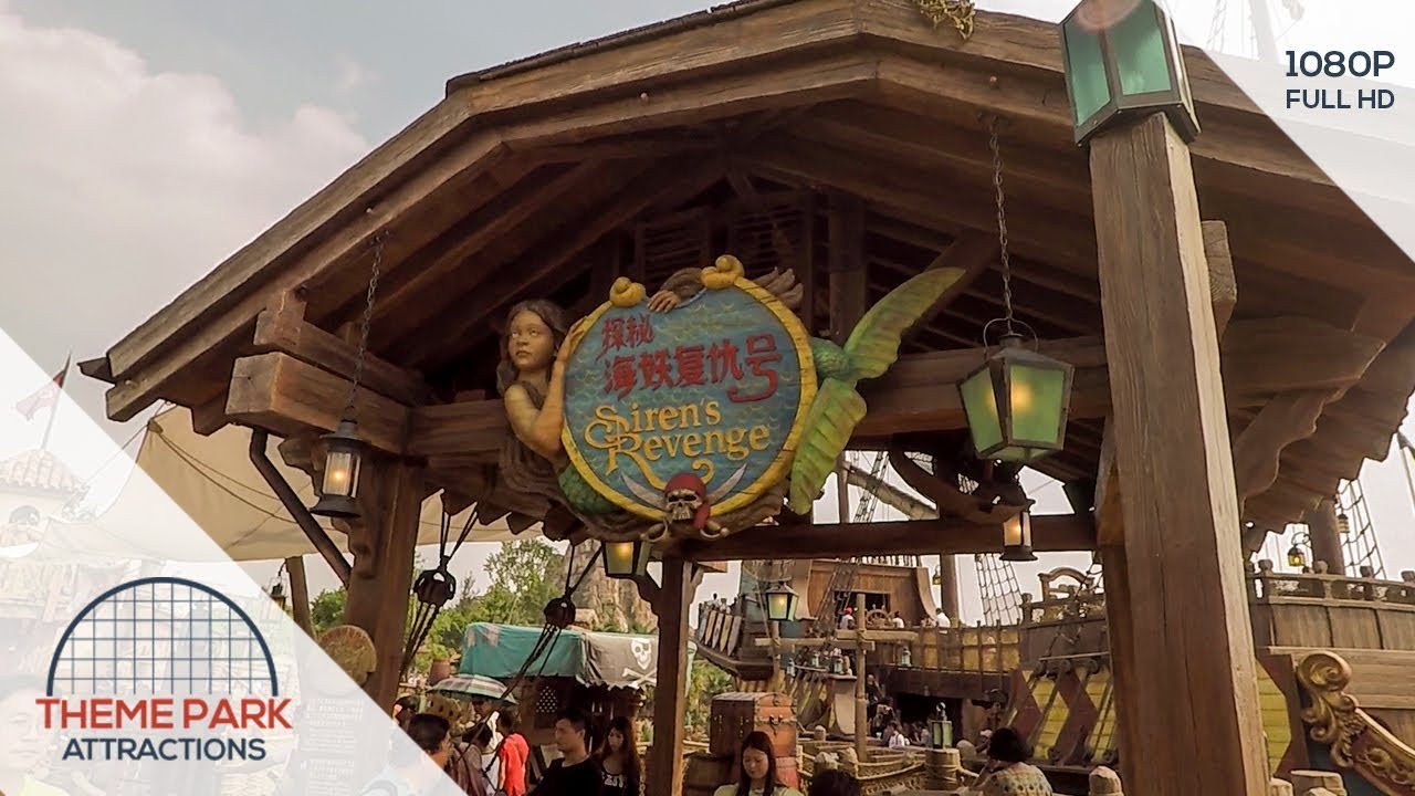 Siren's Revenge Pirate Ship Walkthrough (Shanghai Disneyland)