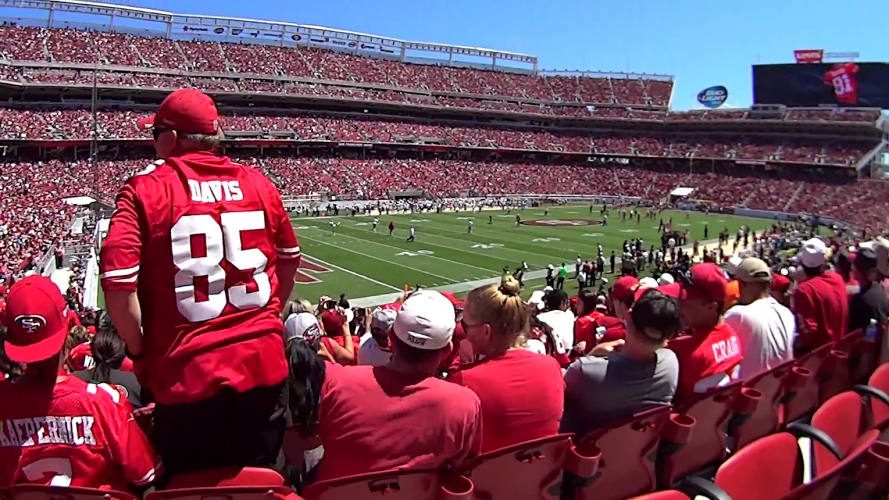 San Francisco 49ers First Game at Levi's Stadium