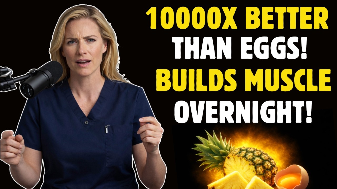 Build Muscle After 75: THIS FRUIT PROTEIN IS 100,000x Better Than Eggs | Dr Megan Foster
