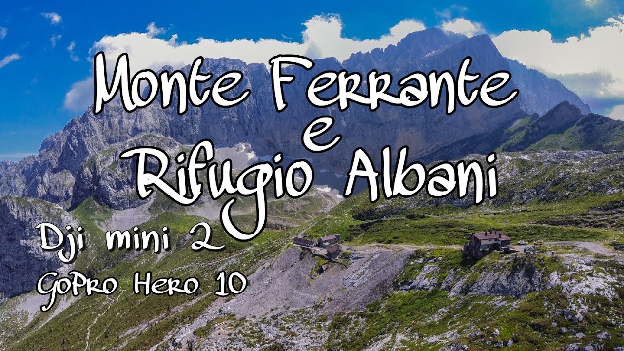 Monte Ferrante & Rifugio Albani | Drone Dji Mini 2 | GoPro Hero 10
