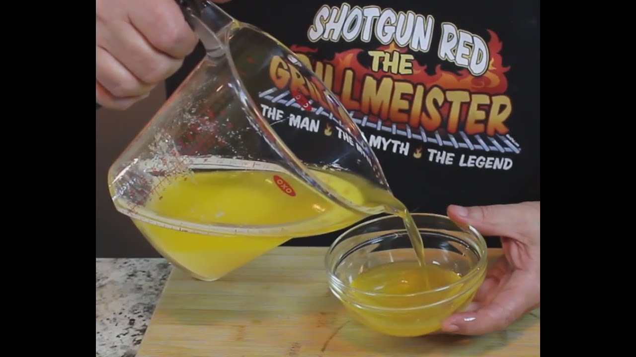 How to Make Clarified Butter! (Great on Seafood, Steaks, even Popcorn)