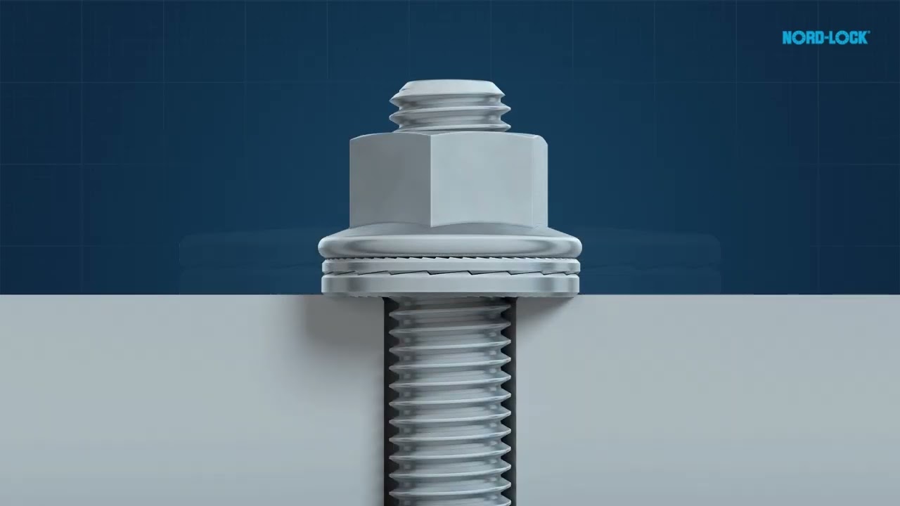 Working Principle of the Nord-Lock® X-Series Wedge Locking Washers
