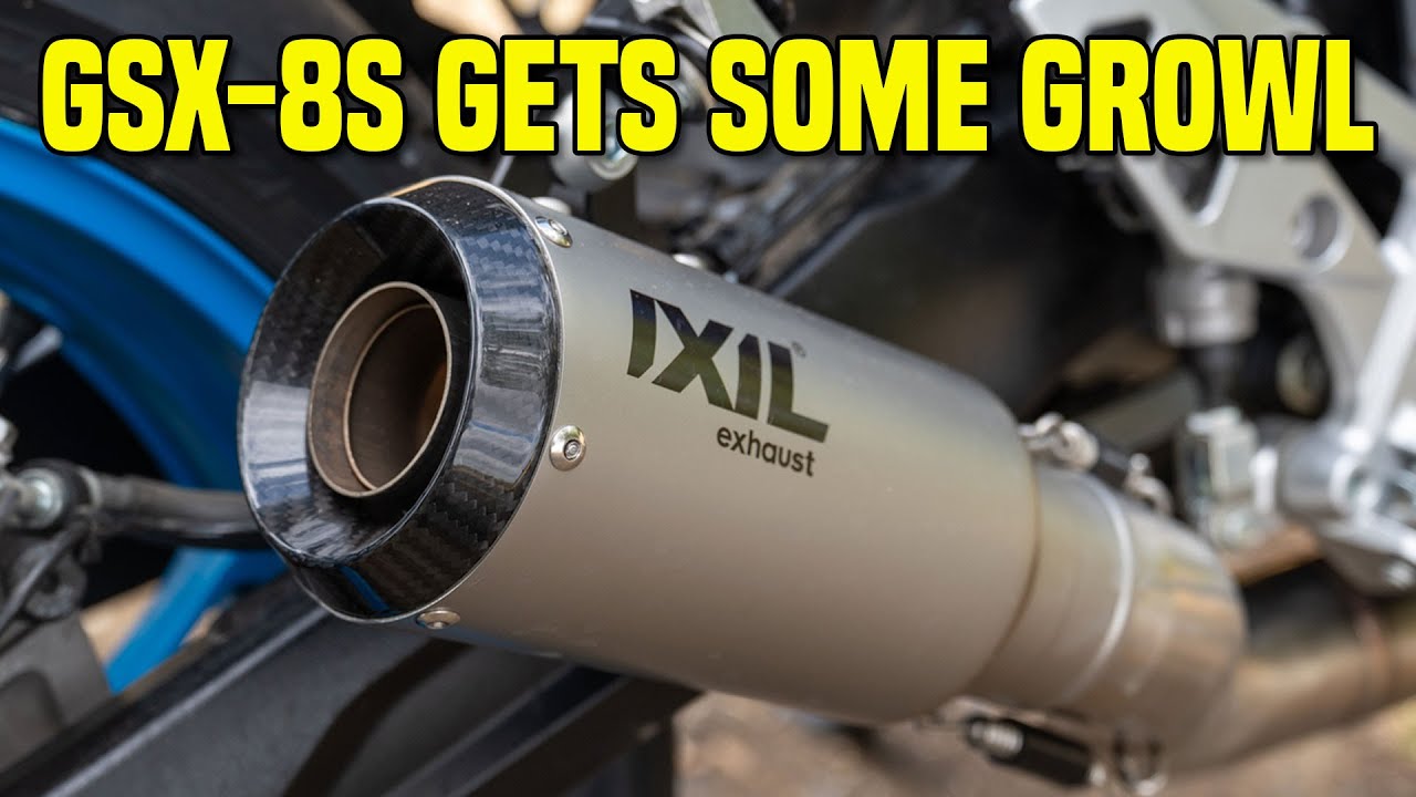 Giving the Suzuki GSX-8S a New Voice – IXIL Exhaust - Installation & Test Ride
