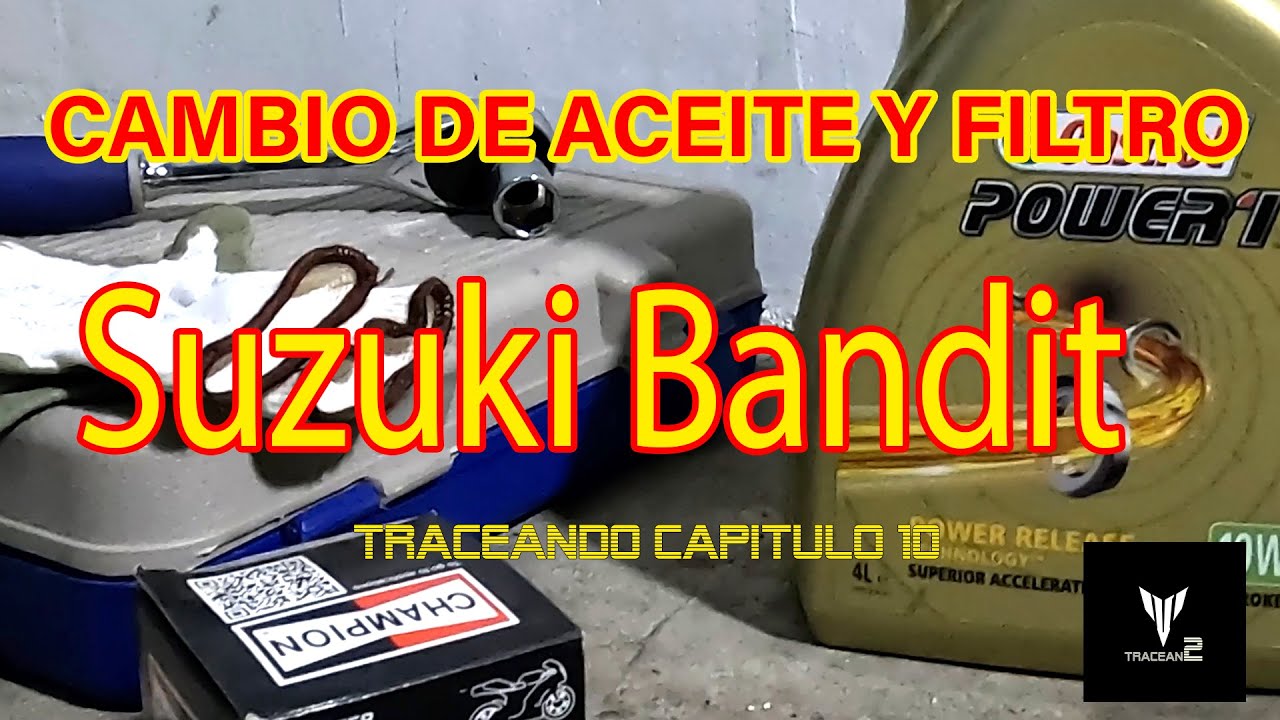 Cambio de aceite Suzuki Bandit 650
