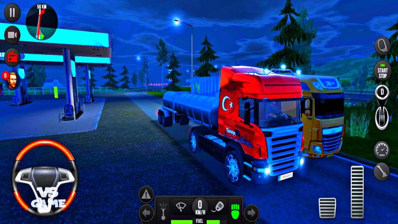 New Truck Scania Full Upgrade | Truck Simulator 2018 : Europe Android Gameplay