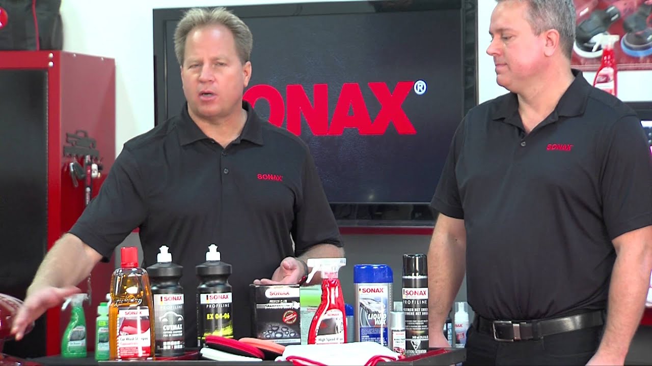 SONAX Diff Between Waxes Polishes and Coatings
