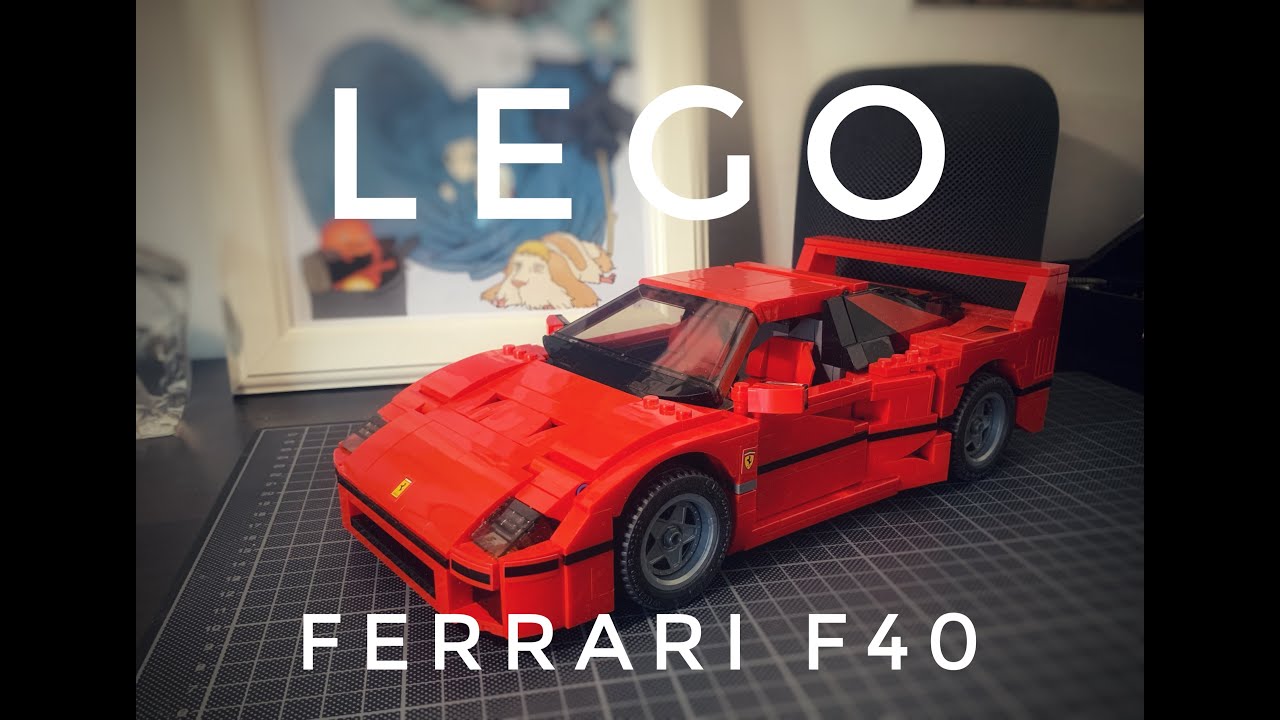 [4K] LEGO - Ferrari F40 - Creator Expert 10248 - 017