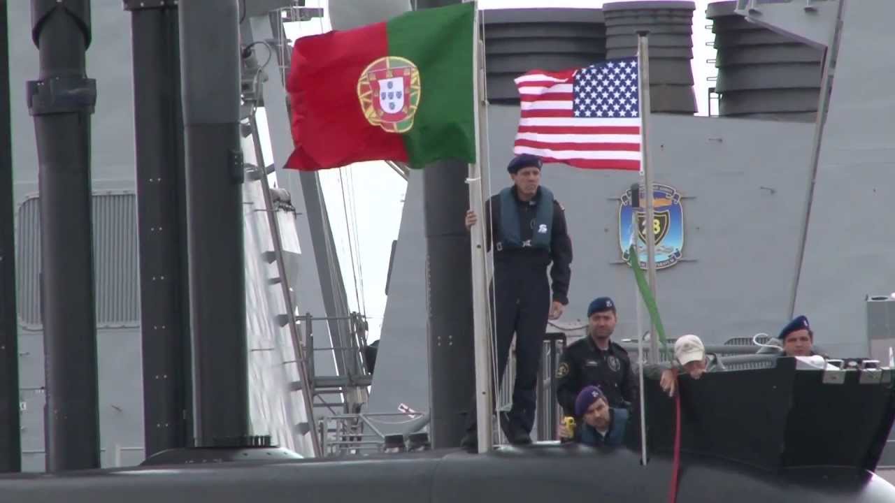 Portuguese Navy Submarine NRP Tridente Arrives at Norfolk