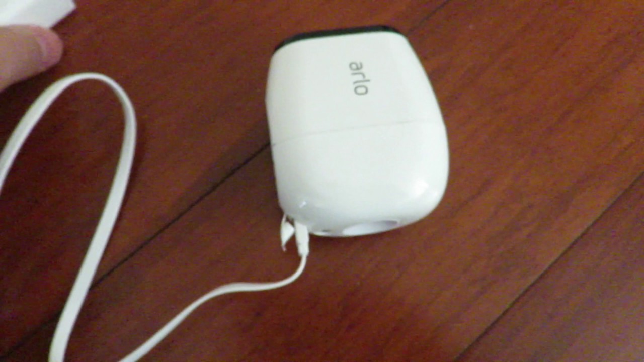 Как зарядить аккумулятор камеры Arlo Pro