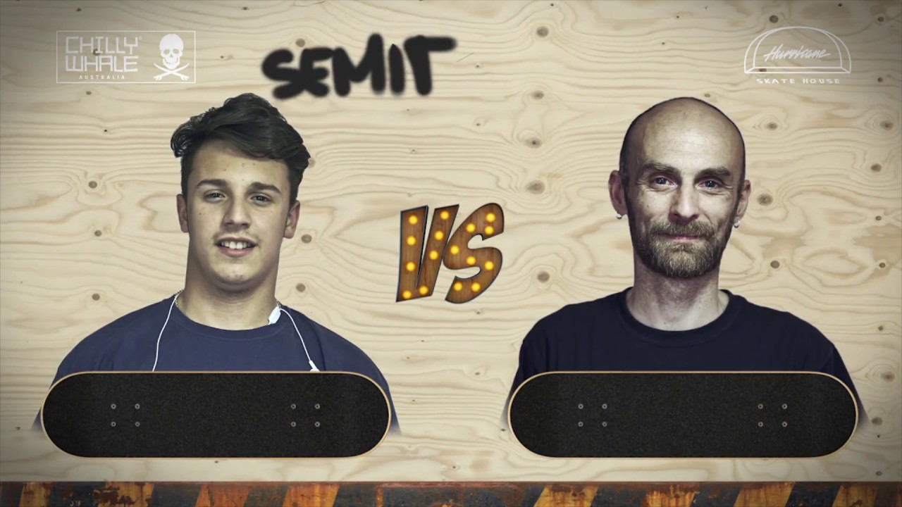 GAME OF SKATE HURRICANE 2017 -SEMIFINALES : Carlos Valentin  Vs Jerson Ajenjo