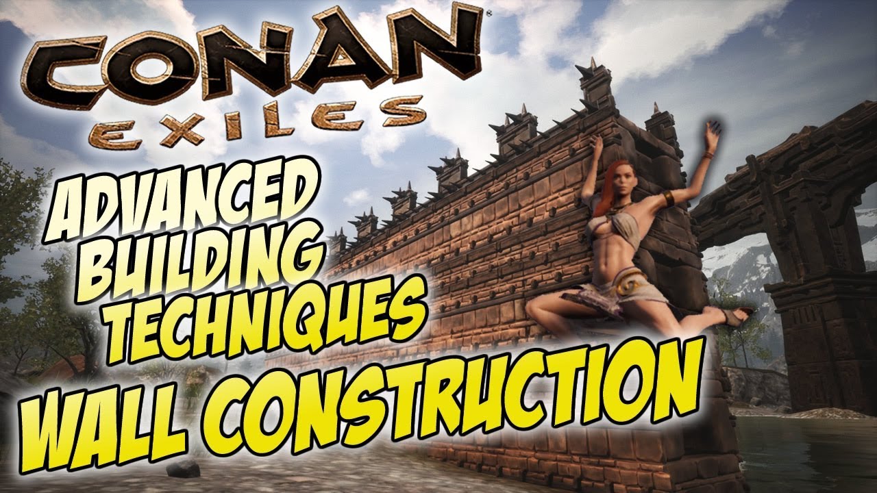 Wall Construction - Advanced Tutorial & Analysis of Different Methods - Conan Exiles