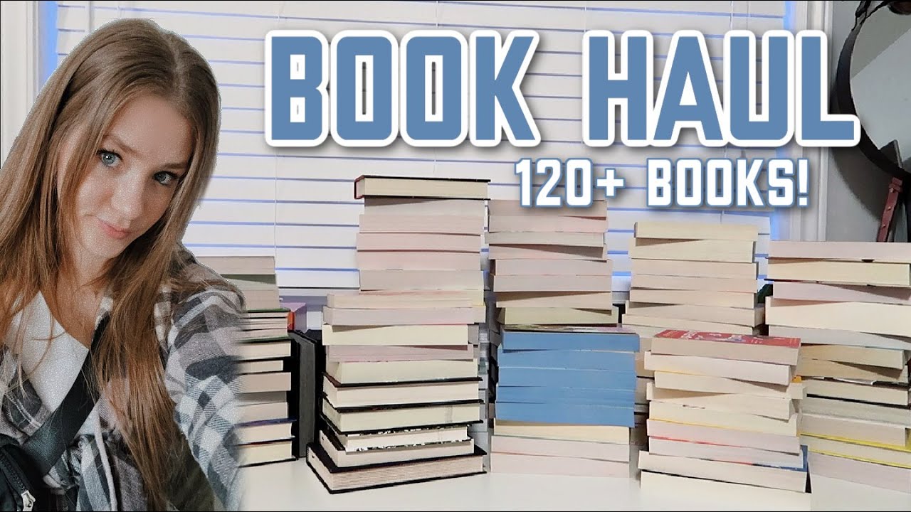 Massive Book Haul: Over 100 Books! (Where to buy books for less)