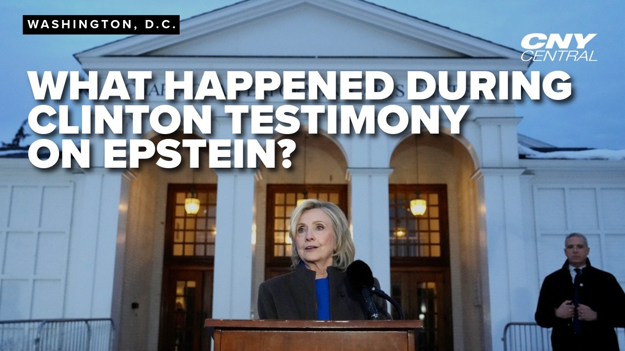 FULL: House Oversight Committee speaks on Clinton testimony on Epstein relationship
