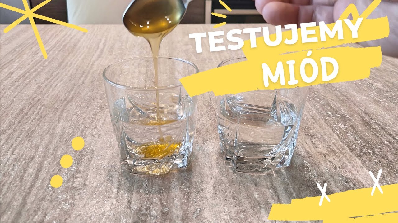 Naturalny miód kontra podróbka.