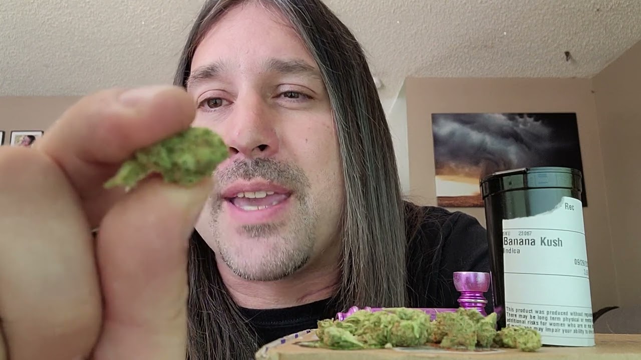 Dan's 420 Chronicles - Banana Kush / Weed Review 10/7/22