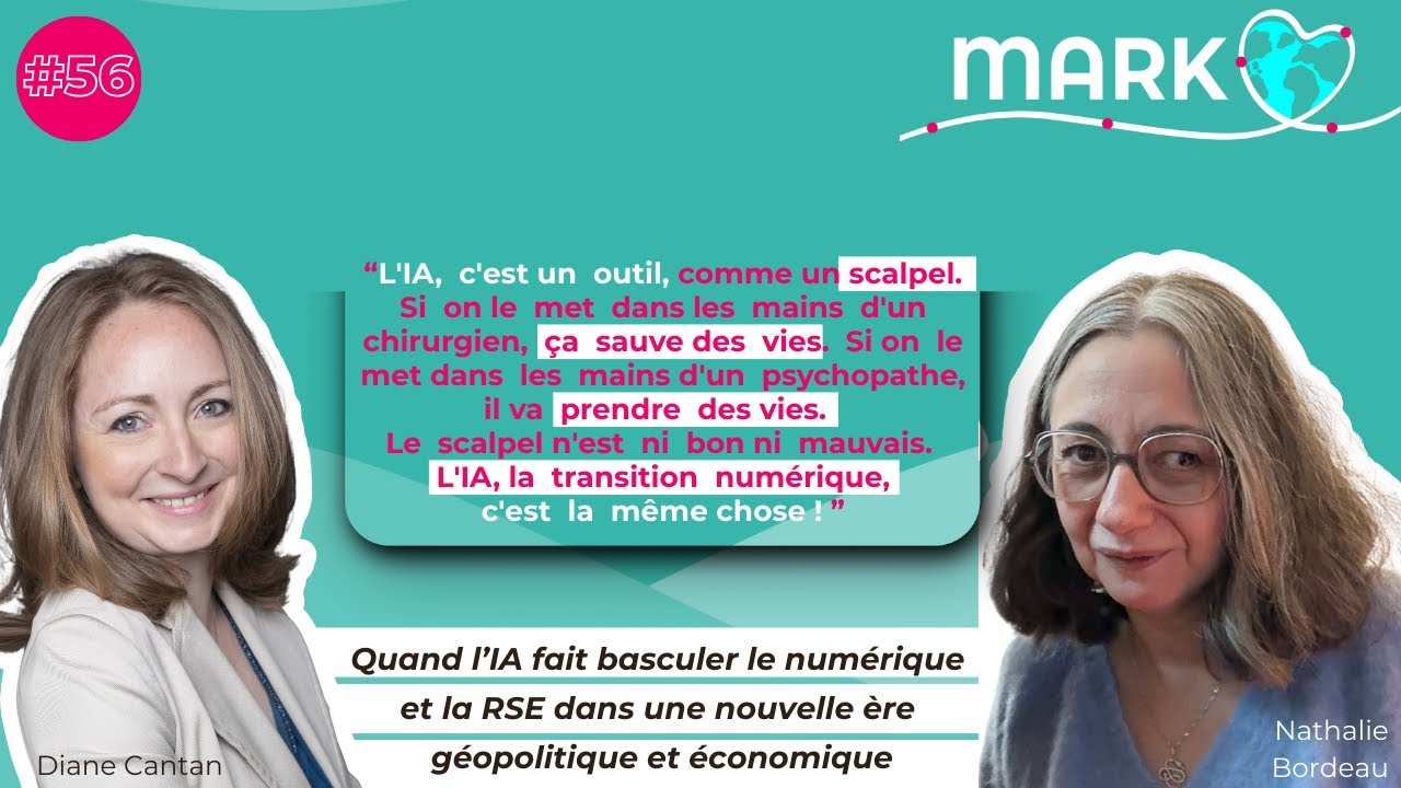 #56 Nathalie Bordeau : Quand l’IA fait basculer le numérique et la RSE dans une nouvelle ère géopoli