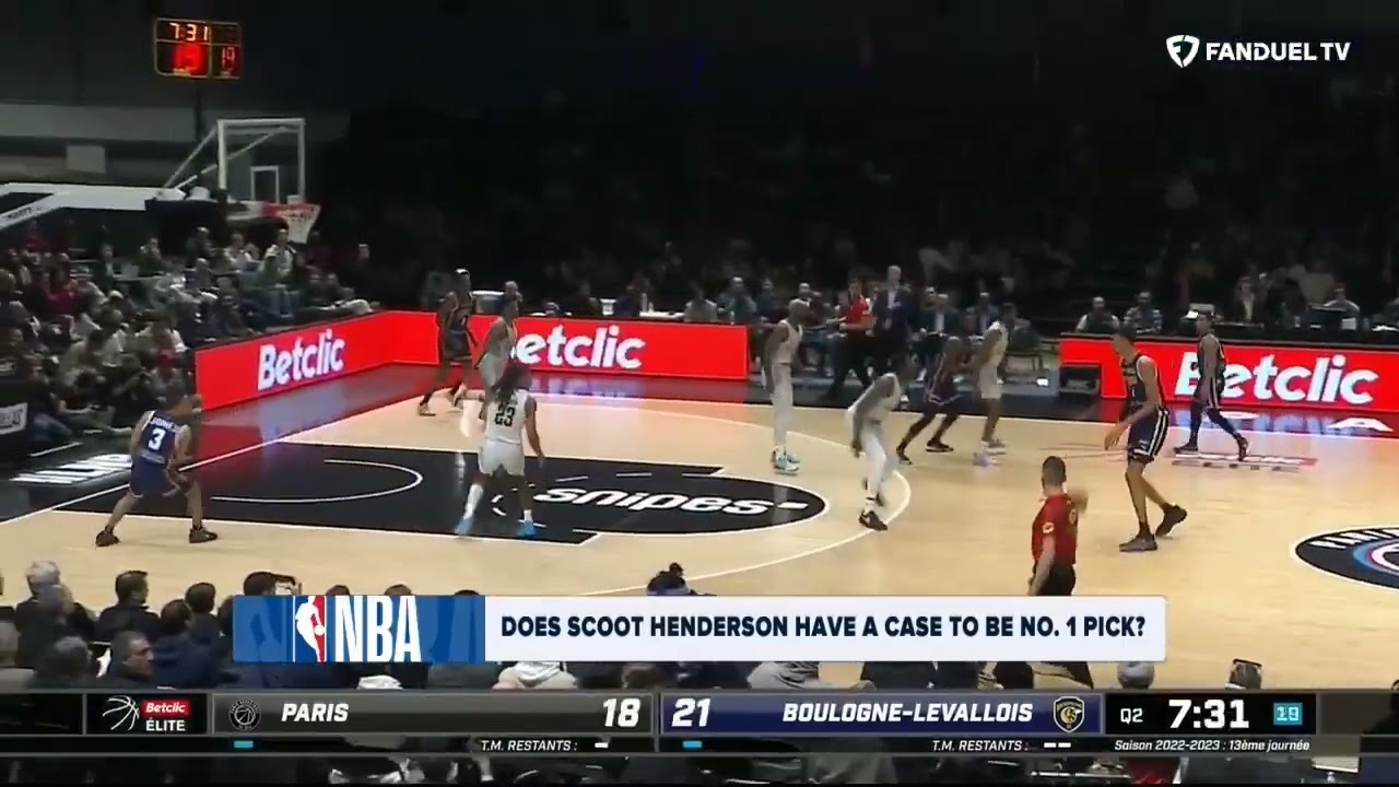 SCOTT HENDERSON #1 PICK IN 2023 DRAFT/