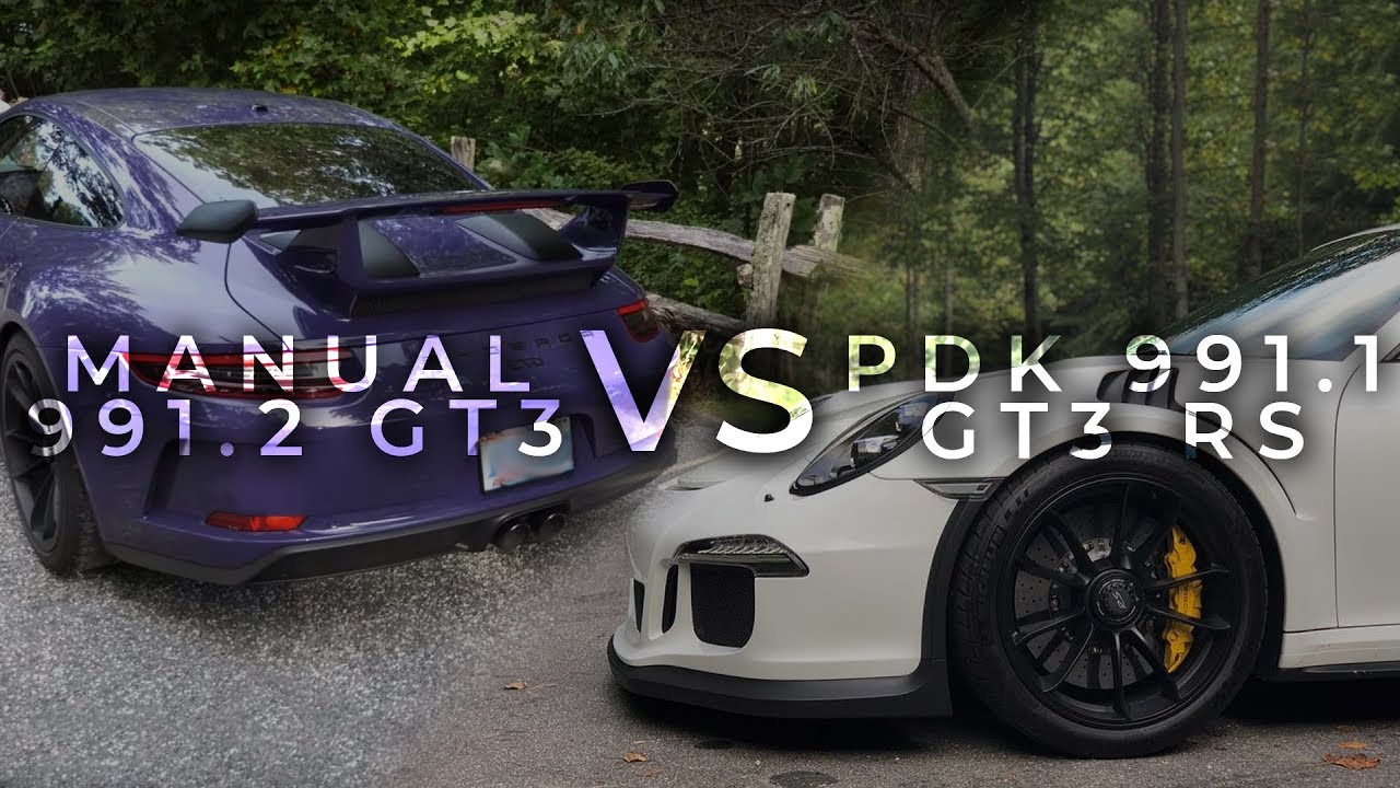 Chasing My PDK GT3 RS in a 991.2 Manual GT3