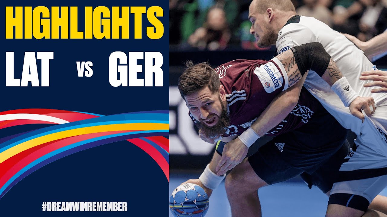 Latvia vs. Germany Highlights | Day 5 | Men's EHF EURO 2020
