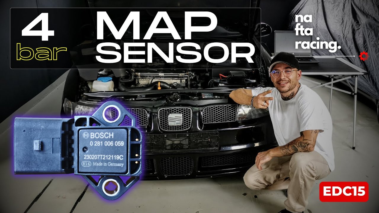 🔥 4bar map sensor ⚠️ boost | VAG 1.9  2.0  3.0 TDI | EDC15 EDC16 nafta racing #engineering #cars