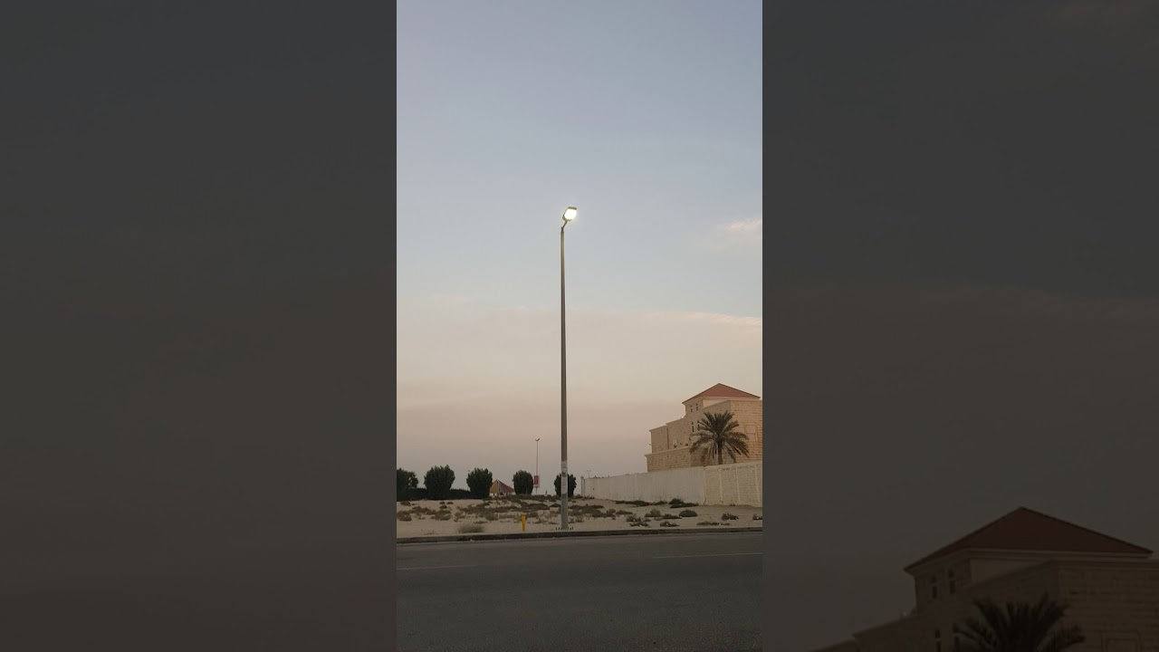 كورنيش الخبر آذان المغرب من مسجد الصحابي عبد الرحمن بن عوف