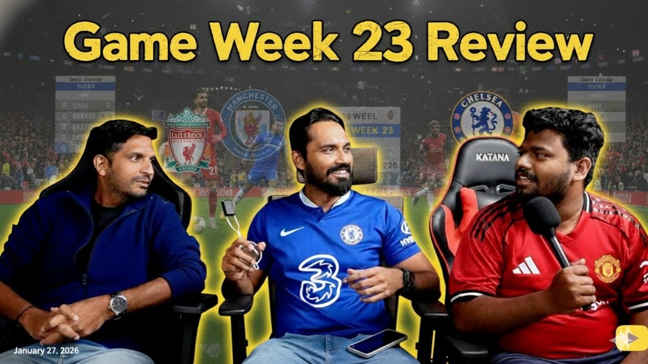 Vaaram 23 Uraiadal| EPL | 2025-26 | Manchester City | Liverpool | Chelsea | Jeshwanth | Vinush | Sam