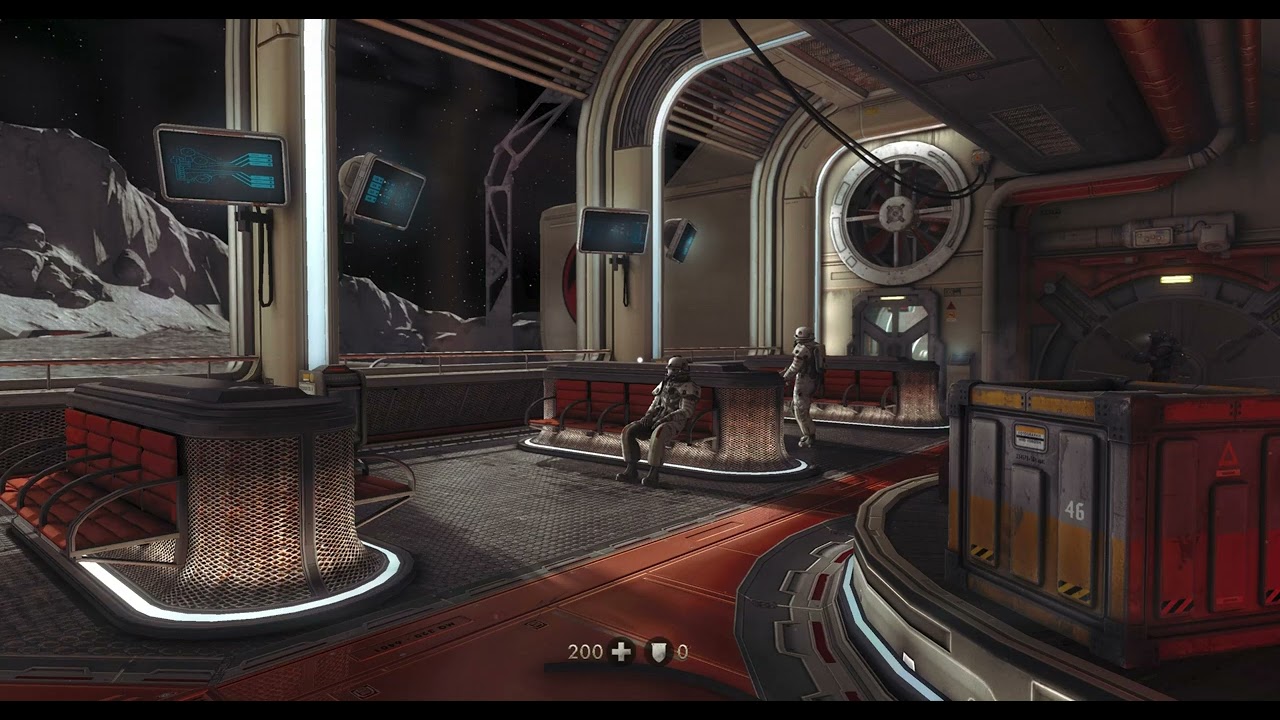 Wolfenstein® The New Order Lunar Base Ambience 1h